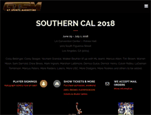 Tablet Screenshot of gtsportsmarketing.com